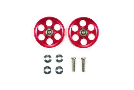 Jr 19Mm Alum Ball-Race Rollers Hg Lw (Ringless/Pink)