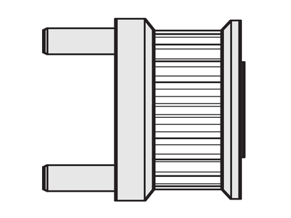 Rc Drive Pulley Assy: 42270 Blue
