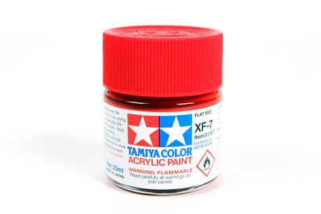 Acrylic Xf-7 Flat Red 23Ml Bottle