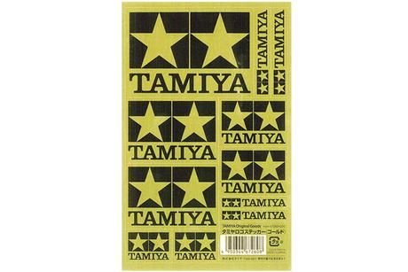 Tamiya Logo Sticker (Gold) none