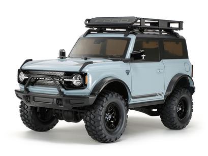 Rc Ford Bronco 2021 Cc-02 Blue-Gray Painted Body 2 Rc Ford Bronco 2021 Cc-02 Blue-Gray Painted Body