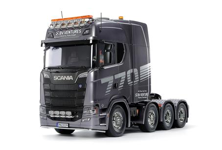 Rc Scania 770 S 8X4/4 Gun Metal Edition