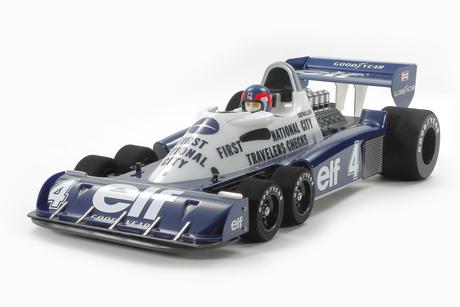 Rc Tyrrell P34 1977 Monaco Gp F103 Six Wheeler Pre-Painted