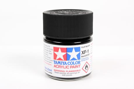 Acrylic Xf-1 Flat Black 23Ml Bottle