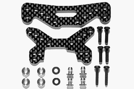 Rc Ta04 Carbon Damper Stay Front
