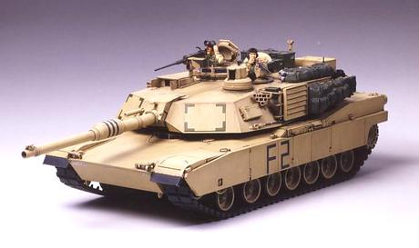 M1A2 Abrams Desert Version Finished Model
