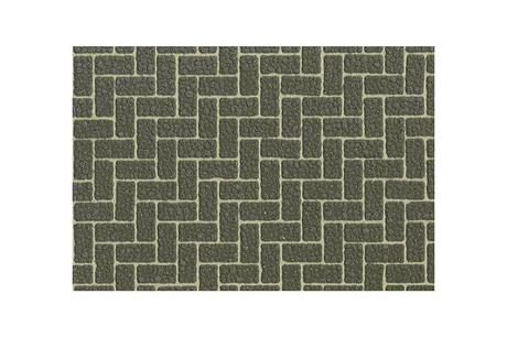Diorama Material Sheet Gray-Colored Brickwork