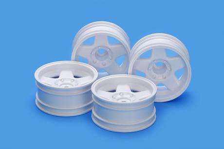 Rc Hornet 1-Pc Lg Dia Wheels Front/Rear