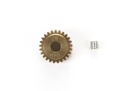 Rc 04 Module Pinion Gear (25T) Hard Coated Aluminum