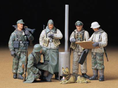 Ger.Soldiers At Field Briefing none