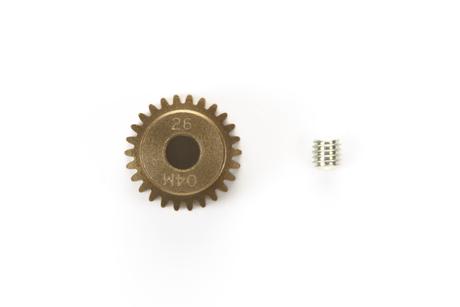 Rc 04 Module Pinion Gear (26T) Hard Coated Aluminum