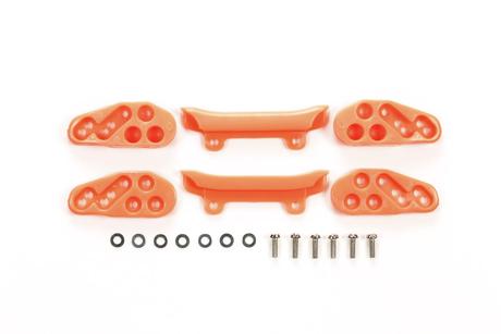 Jr Front Under Guard (2 Sets) Fluorescent Orange