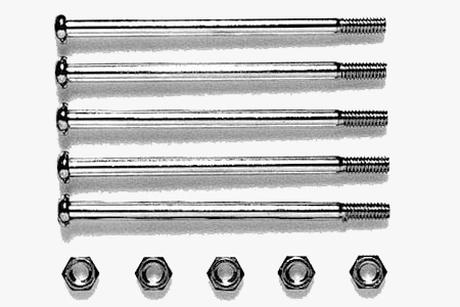 Rc M-Chassis 4X65Mm Alum Screw (5Pcs)