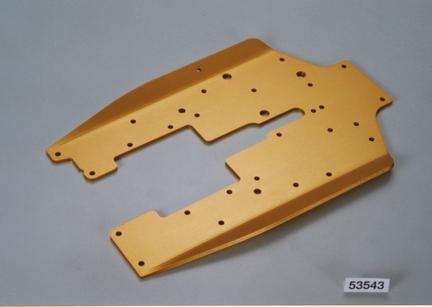 Rc Gp Tgm-02 Chassis Plate Gold