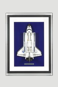 1/100 Space Shuttle Discovery Finished Panel