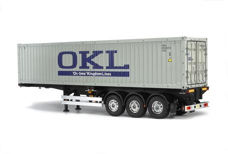 Rc Container 3-Axel Trailer 40 Ft