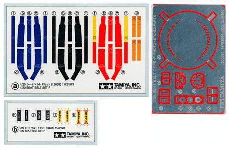 1/20 Seat Belt Set F none