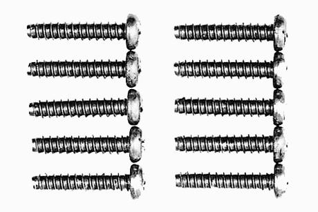 Rc 3X15Mm Titanium Tap Screw U53017